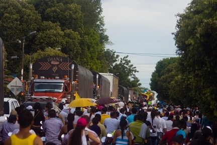 Marcha carnaval contra el Fracking, San Martín - Cesar