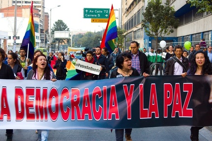 Marcha por La Democracia y la Paz
