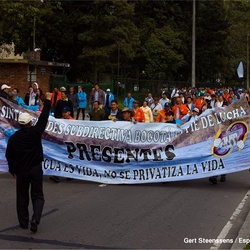 Marcha apoyo Acueducto Bogotá, Basura Cero