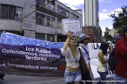Marcha Carnaval contra la Locomotora Minero-energética